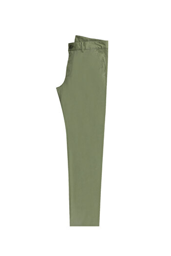Kiğılı Regular Fit Lycra Canvas / Chino Pants