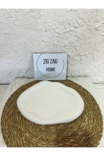 Zigzag Home Dekoratif Bulut Şekilli Tabak ,Tepsi , Kase ,Organizer , Çok Amaçlı ,Sunum Tepsisi