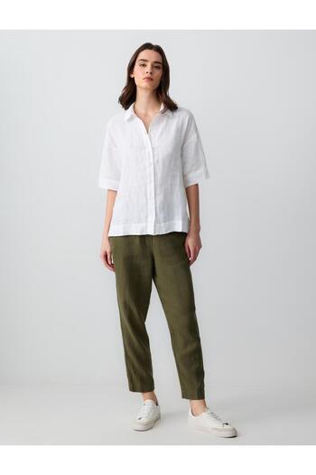 Jimmy Key Regular Fit Khaki Trousers