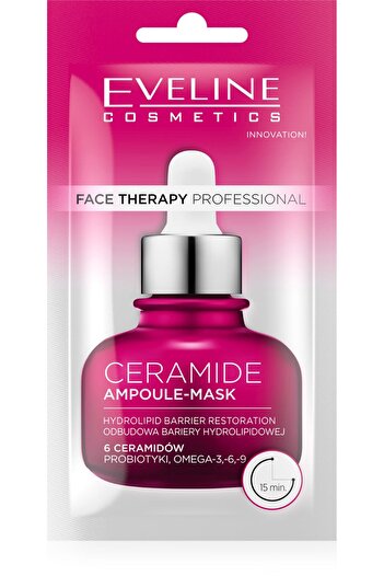 Eveline Cosmetics Facial Therapy Renewing Ampoule Mask with 6 Ceramides 8ml
