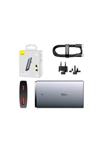 Baseus Gan5 Pro 65W Ultra-Slim Fast Charger, 100W USB C Cable with Plug