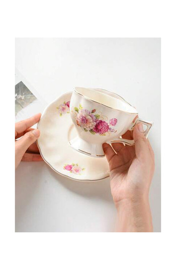 VALUE Coffee Cup with Saucer