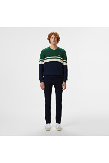 Lacoste Erkek Slim Fit Lacivert Jean Pantolon