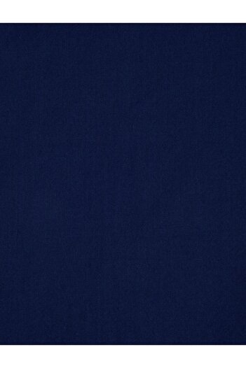 Jimmy Key Βασικό σάλι με φούντες Navy Blue