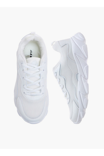 Oaklan by Shoexpress Panelled Lace-Up Sports Shoes