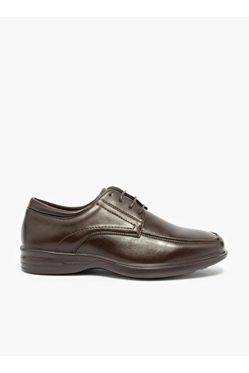 LBL by Shoexpress Solid Lace-Up Derby Shoes
