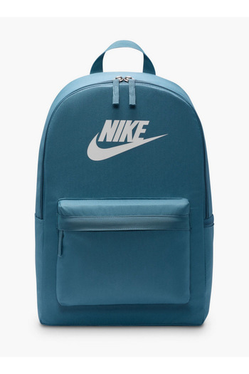 Nike Logo Print School Backpack with Adjustable Straps and Zip Closure