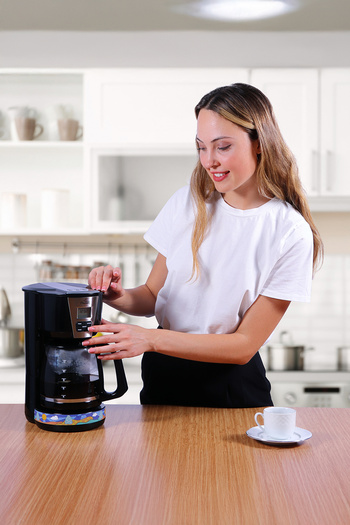 Any Morning Sh21515b filtre Kahve Makinesi, 1000 W, 2 L Kapasite, Zamanlayıcı Ve Aroma Seçimi