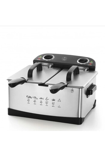 Generic Double deep fryer 5 liters 2400 watts