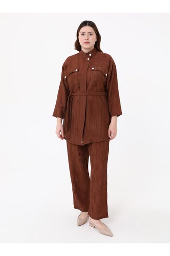 Moda Gazel Suit - Brown - Fashion Gazelle
