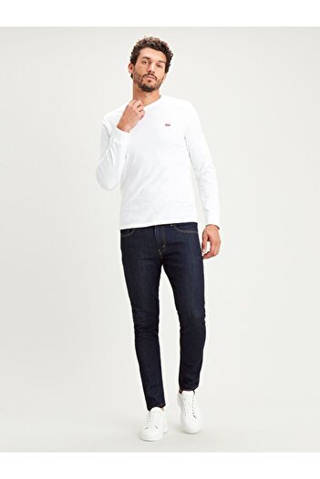 Levi's Ανδρικό τζιν παντελόνι Levis Slim Fit ψηλόμεσο Dark Indigo 28833-0642