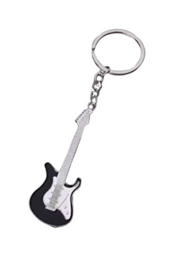 OEM Guitar keychain, black