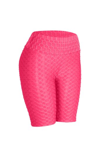 Intisimo Shapewear Tights, Anti-Cellulite Effect, Short, Lycra, Neon Pink - S