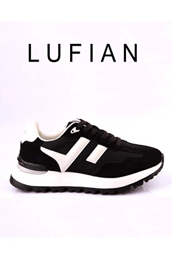 Lufian 111230264 Arthur Sneaker Men's Leather Shoes Black