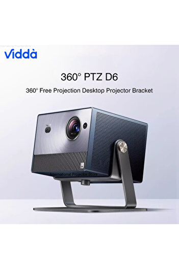 Choice Universal for Vidda Pan Tilt D6 Projector Bracket 360 ° Omni directional Desktop Pan Tilt Bracket...