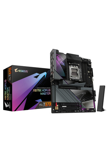 Gigabyte Placa de baza GIGABYTE X870E AORUS MASTER, AMD X870E, AM5, ATX, DDR5