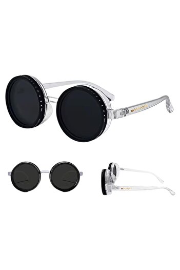 HAANY Sunglasses Adjustable Lenses Polarized 100% Uv Protection Retro Style
