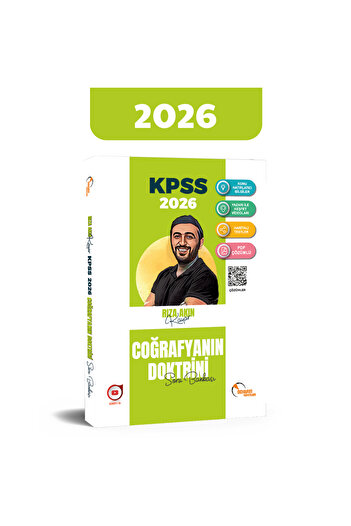 Doktrin Yayınları 2026 Doktrin Yayınları KPSS Coğrafya Soru Bankası