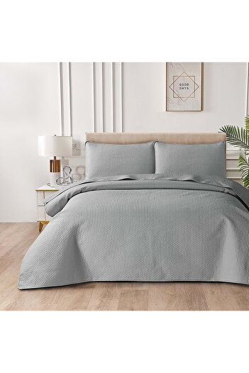 Bee Home Button Bloom | 100% Cotton Double 3-Piece Compressed Duvet