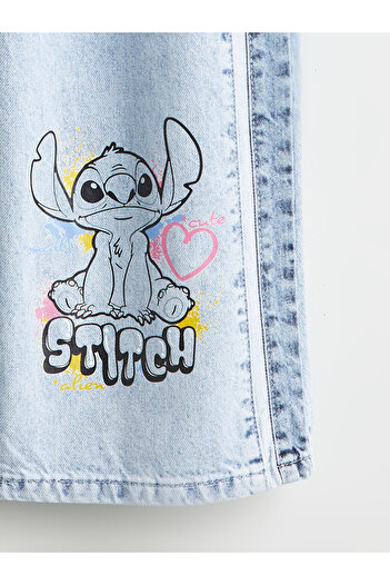 LC Waikiki Create Your Style from Uzg Store |   Wideleg Stitch Printed Girls' Jean Trousers