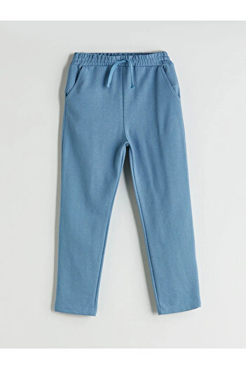 LC Waikiki Lcw Ecoindigo Boys' Sweatpants with Elastic Waist