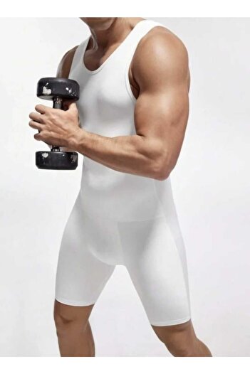 Fstyle Men's Slimming Gynecomastia Corset, Posture Support Corset for Tightening and Shaping the Abdomen and Chest