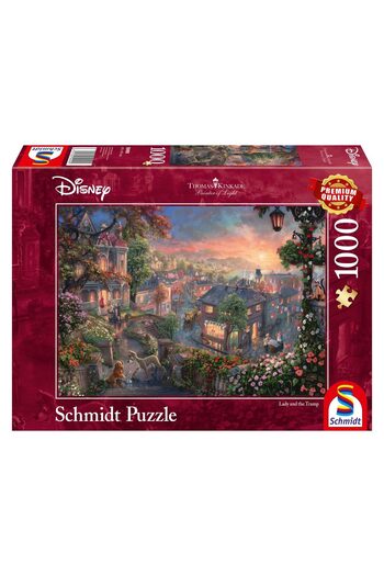 Schmidt Puzzle - Thomas Kinkade: Lady and the Tramp, 1000 pieces