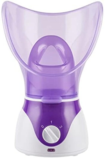 Türkiye Professional Facial Steamer for Cold Flu - Portable Nano Mist Face Steamer Home SPA Kit, Electric St