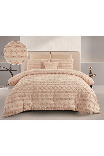 Red Rose A luxuriously patterned double bed sheet to add a touch of elegance to your room's decor, made of microfiber, measuring 170*220 cm.