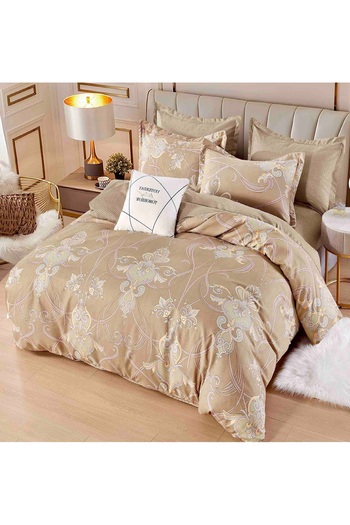 CHIRASO CHIRASO Bedding, FINE, 6 Pieces, ELASTIC Sheet 180x200cm, Duvet Cover 200x230cm, 4 Pillowcases