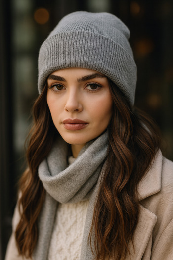LAGRANZE Premium Basic Plain Women's Beret