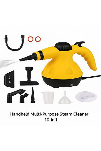 TSUMAB Handheld Multi-Purpose Steam Cleaner – 10-in-1 Portable Cleaning Machine