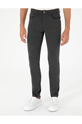 Pierre Cardin PİERRE CARDİN ERKEK SLİM FİT 5 CEP DOKUMA SPOR PANTOLON 2254549 FLORINA