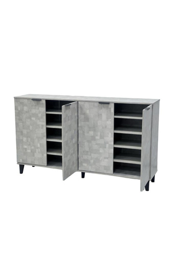 DEC1 Practical 4-door shoe cabinet with multiple uses
