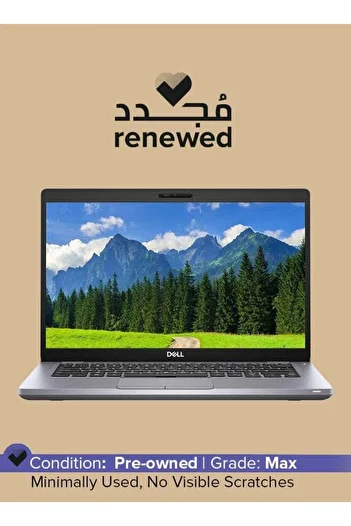 Dell Renewed Latitude 5410, Notebook, 14", Intel Core i5 10th Gen, 256GB SSD, 8GB RAM, Silver