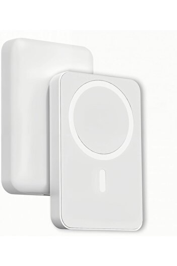 Generic Magnetic Wireless Power Bank 5000mAh for iPhone 16/15/14/13/12