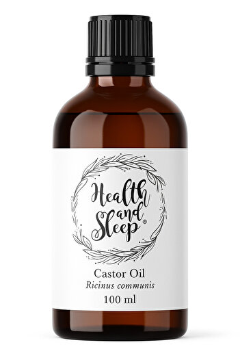 Health and sleep Doğal Hint Yağı Castor Oil 100ml