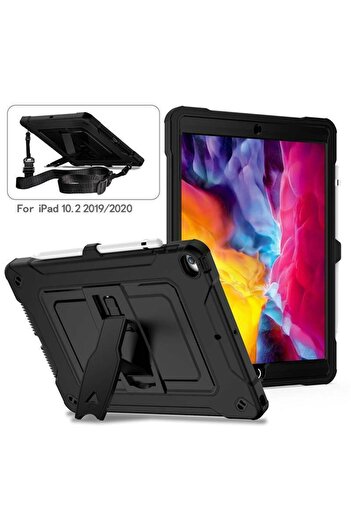 SIGLOO Apple iPad 9/8/7 Gen 10.2" case, protection, pencil holder, anti-shock, phosphorescent blue