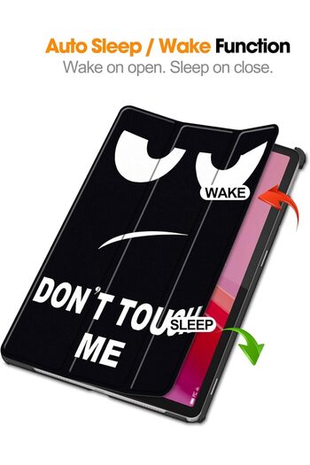 SIGLOO Husa Slim Smart Cover Trifold pentru Lenovo Tab M11 11 inci premium dont touch me