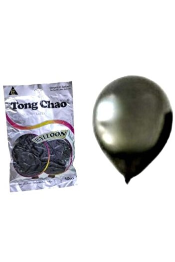 Balloon Set of 50 Helium Balloons for Parties and Events in Black