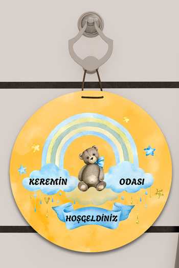 Dormot Ψηφιακή εκτύπωση με σχέδια για παιδικό δωμάτιο, βρεφικό δωμάτιο, διακόσμηση πόρτας, διακόσμηση τοίχου