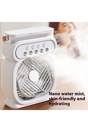 Generic Portable Spray Air Cooler Mini Evaporative Cooling Fan