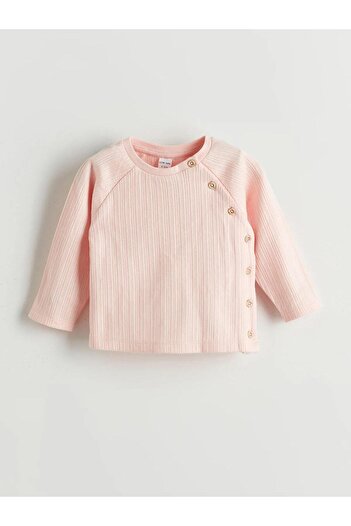 LC Waikiki Lcw Baby Crew Neck Baby Girl Cardigan and Pants 2-Piece (W5)
