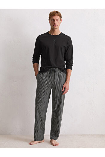 Marc O'Polo Pyjama Mix N Match Cotton Schlafanzug Schlafmode Bequem