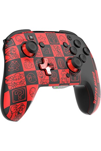 erorex وحدة تحكم لاسلكية فاخرة رسمية لجهاز Nintendo Switch Glow Super Icons