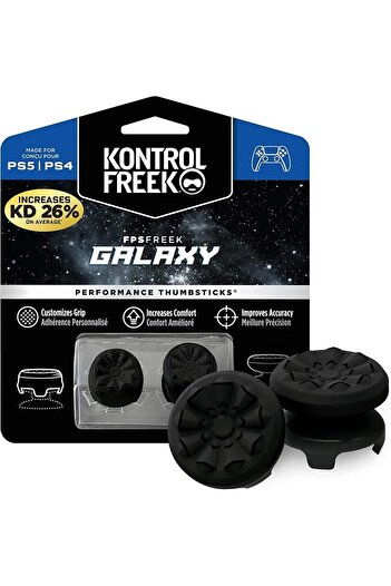 erorex Fps Freek Galaxy Black Playstation 4 Playstation 5 Performance Thumbsticks Compatible Controller