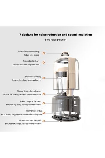 erorex 8--1 Nut Milk Maker,Blender Shakes Smoothies,1200Watts,1.65L Glass Jar,12Functions Including Puree,