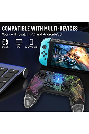 erorex وحدة تحكم Switch اللاسلكية وحدة تحكم Switch Pro Switch/Switch Lite/Switch Oled لوحة ألعاب لاسلكية