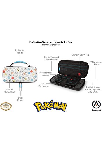 erorex Nintendo Switch Pokemon Expression Protection Case Pack Of 1