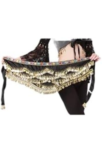 Generic Belly Dance Belt Waist Belt Women's Belt Accessories Dance Egyptian Belt